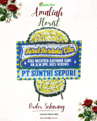 Papan Bunga Duka di Jatiroke
