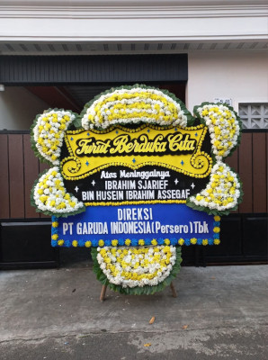 Papan Bunga Duka di Jatiroke
