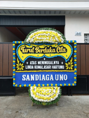 Papan Bunga Duka di Jatiroke